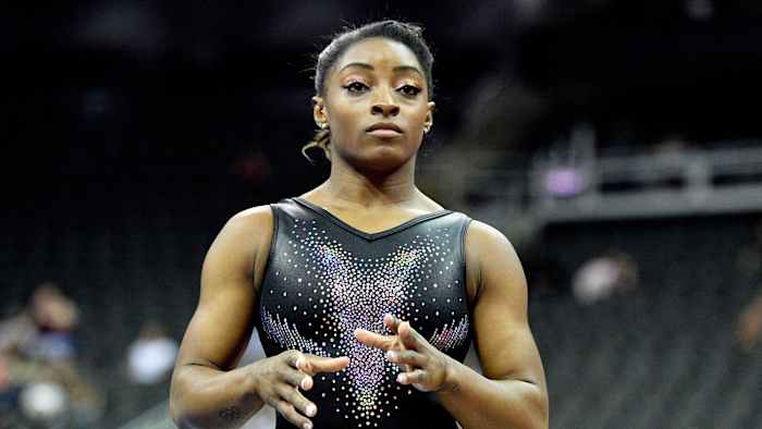 U.S. gymnast Simone Biles